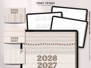 פלאנר דיגיטלי שבועי | יולי 2026 - יוני 2027