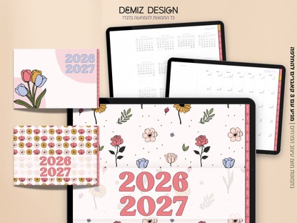פלאנר דיגיטלי חודשי | יולי 2026 - יוני 2027